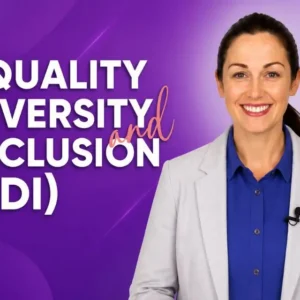 Equality, Diversity and Inclusion (EDI) online course featuring a professional trainer, designed to support inclusive, respectful and diverse workplaces.